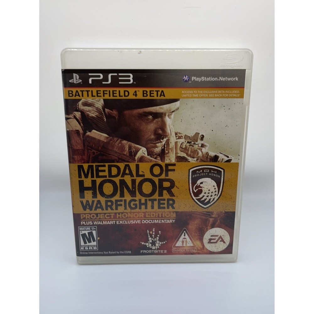 Medal of Honor Warfighter Project Honor Edition For Playstation 3